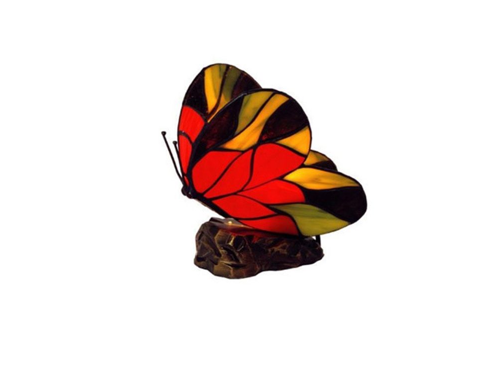 Lampe Style Tiffany En Forme De Papillon