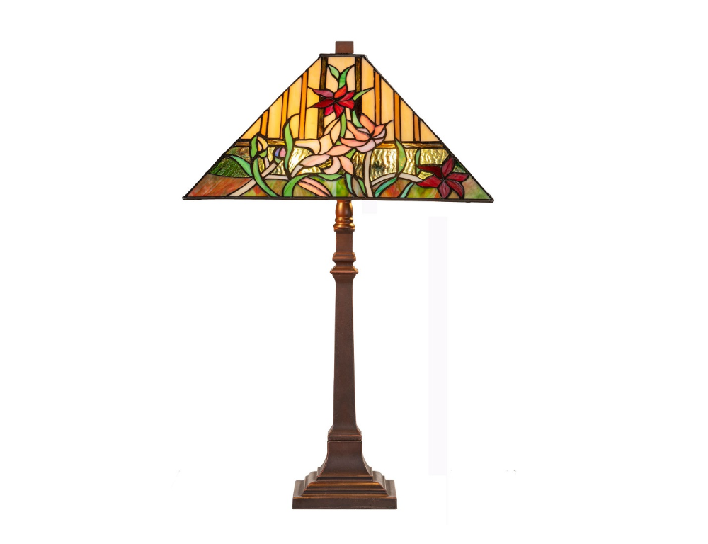 Lampe style Tiffany esprit Art Nouveau