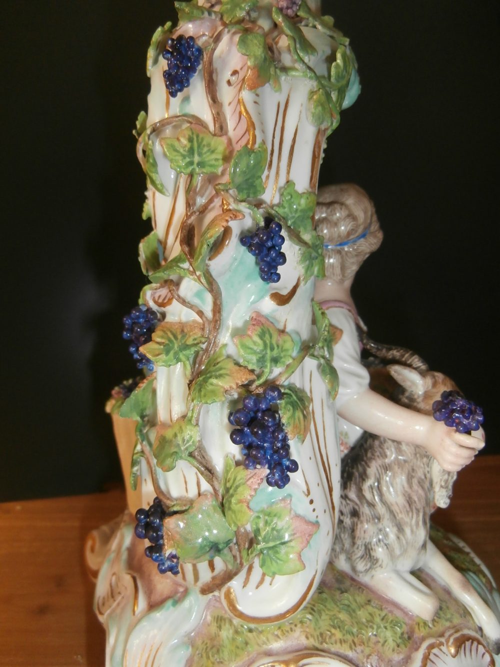 Bougeoirs en porcelaine De Meissen XIXème – Image 4
