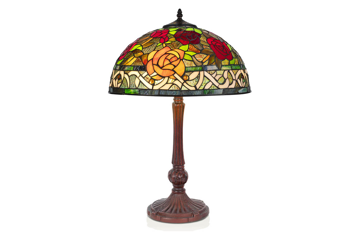 Lampe style Tiffany esprit Art Nouveau